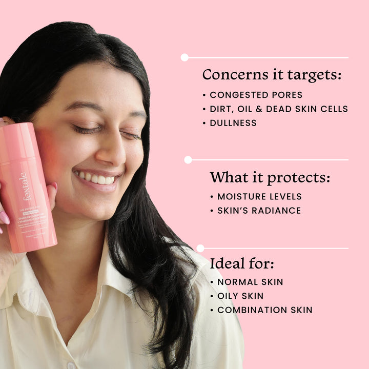 Purify & Glow Cleanser + Mask