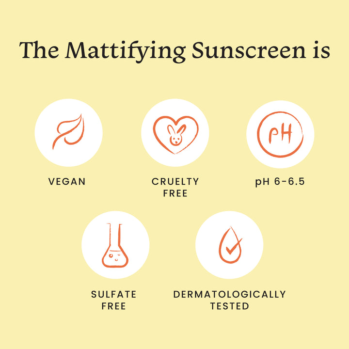 Matte Finish Sunscreen (SPF 70) is vegan, cruelty free, sulphate free & dermatologically tested