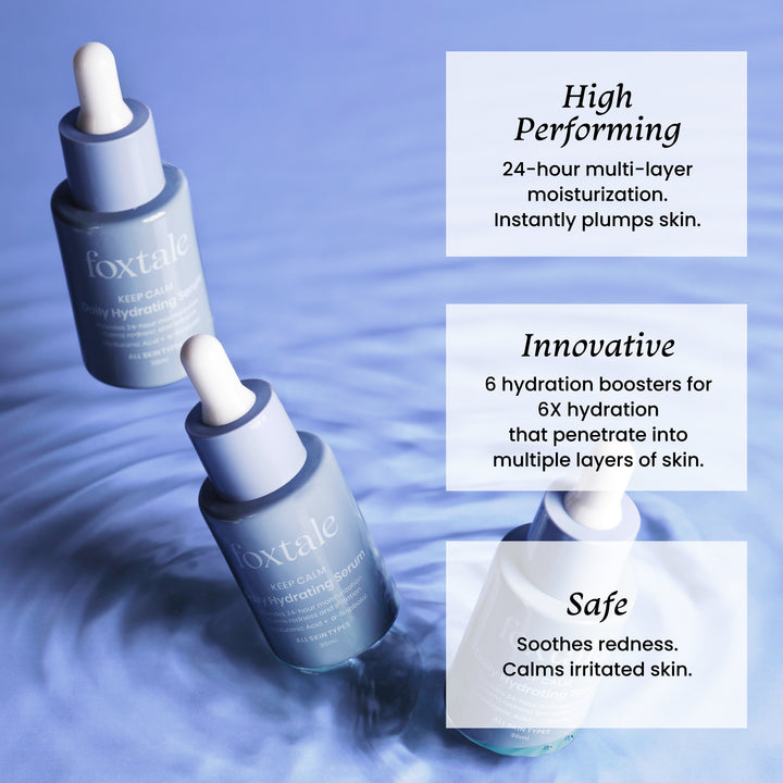 Benefits of Daily Hydrating Serum with Hyaluronic Acid by foxtale